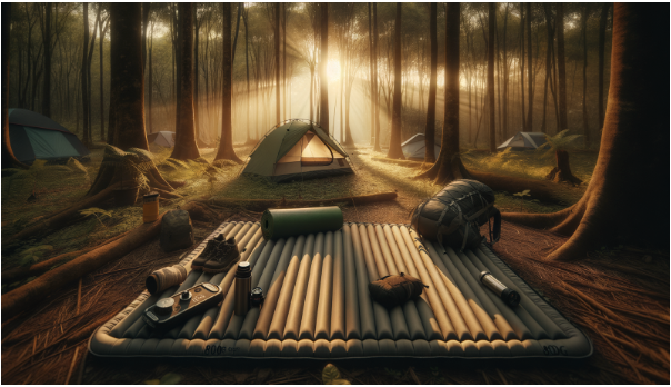 Camping im Wald