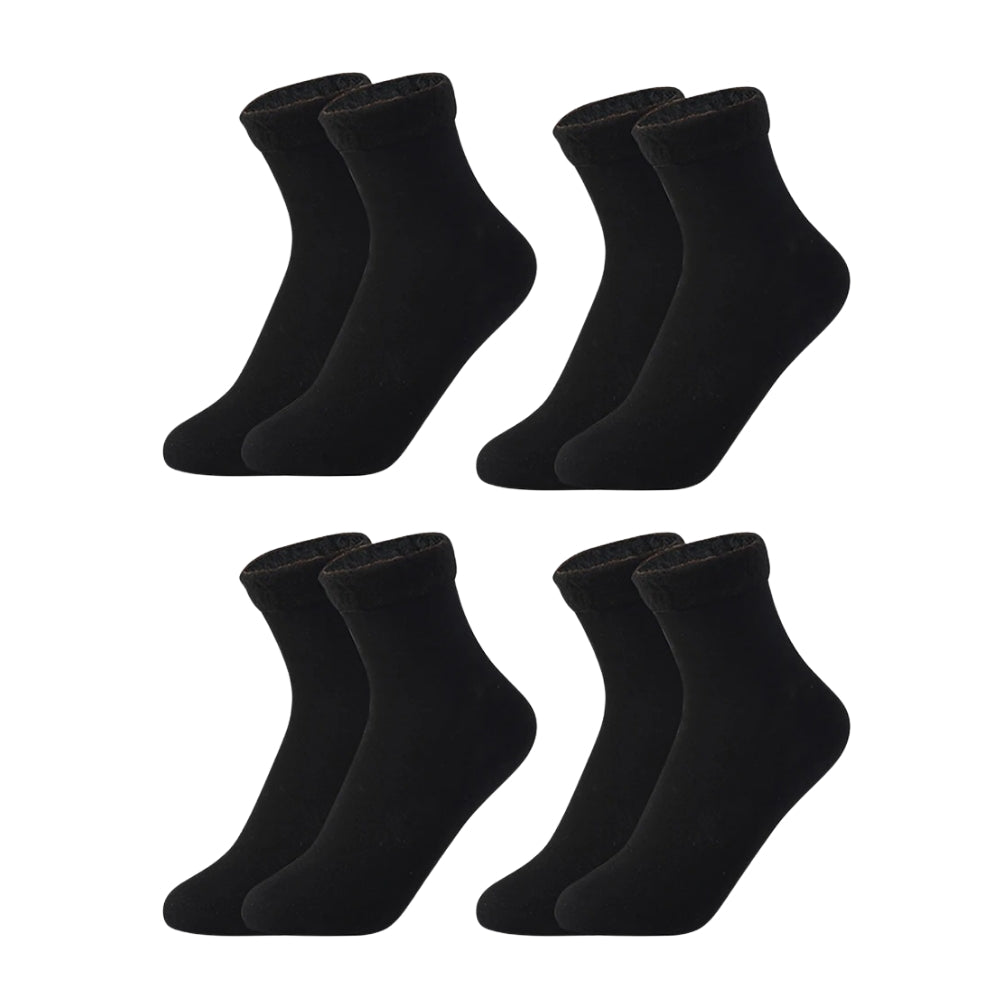Lined thermal socks