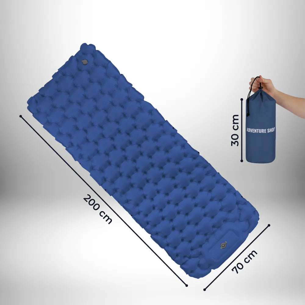 Ultralight & compact sleeping pad without a headrest – perfect for on the go