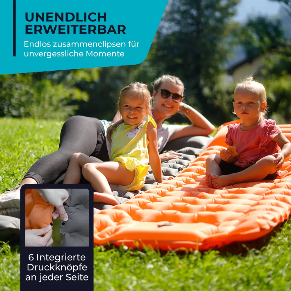 Ultraleichte & kompakte Isomatte - Perfekt für unterwegs