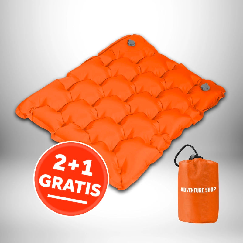 Ultralicht en compact zitkussen – perfect voor onderweg.