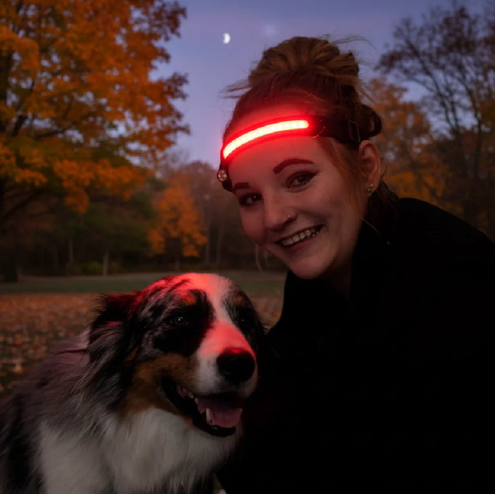 Rotlicht Modus Stirnlampe