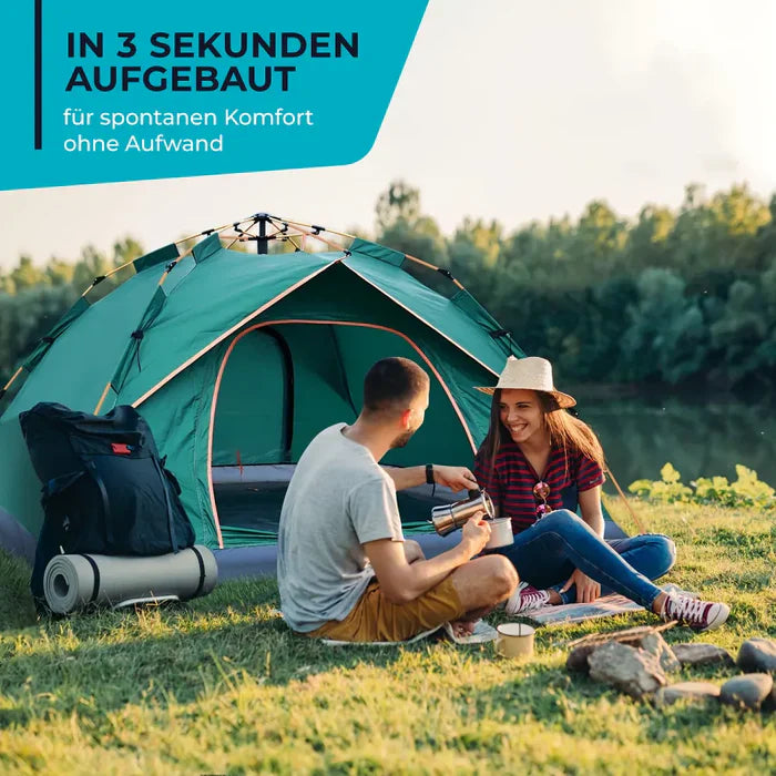 3-Sekunden-Zelt: Warum das Pop-Up Zelt dein Must-have ist