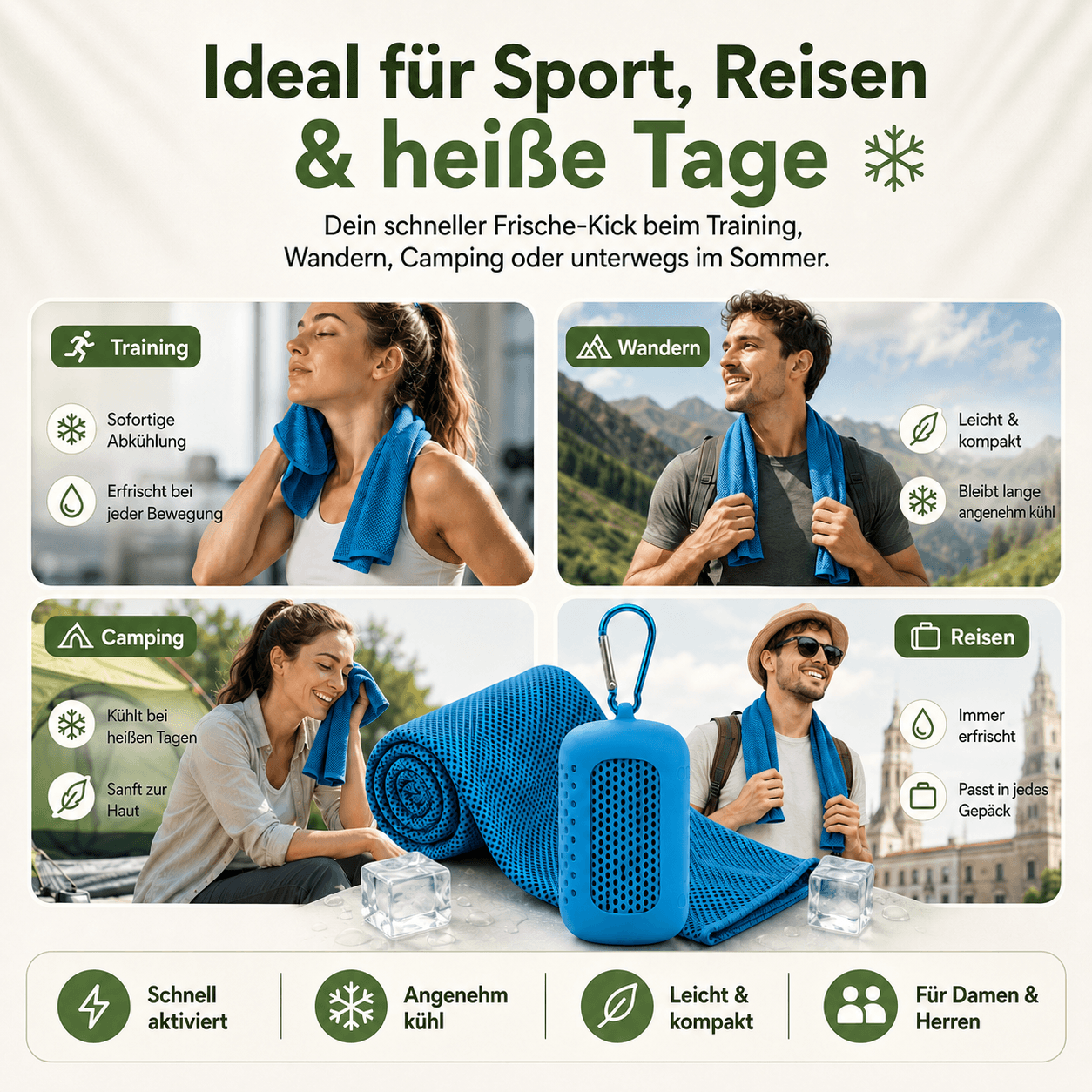 Kühlhandtuch