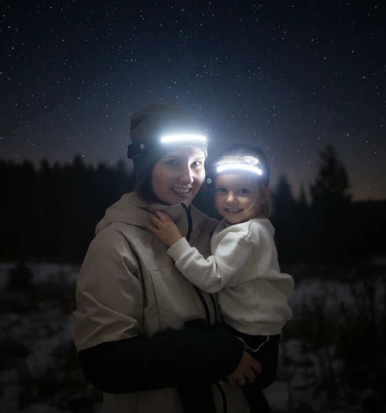 Stirnlampe Winter