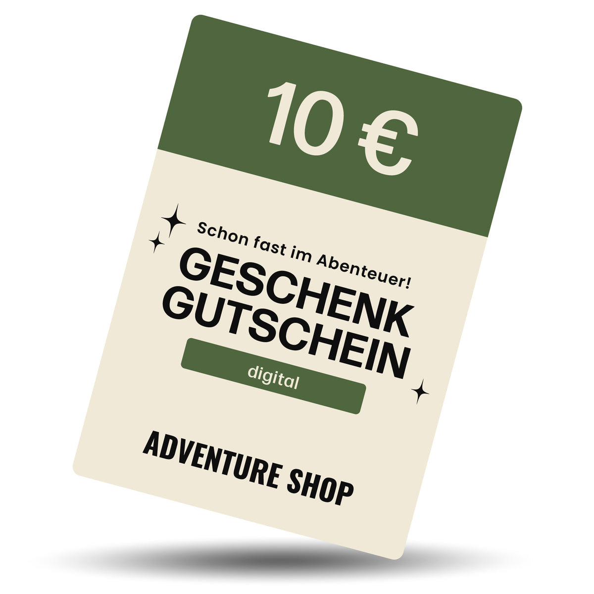 Adventure Shop-Geschenkgutschein