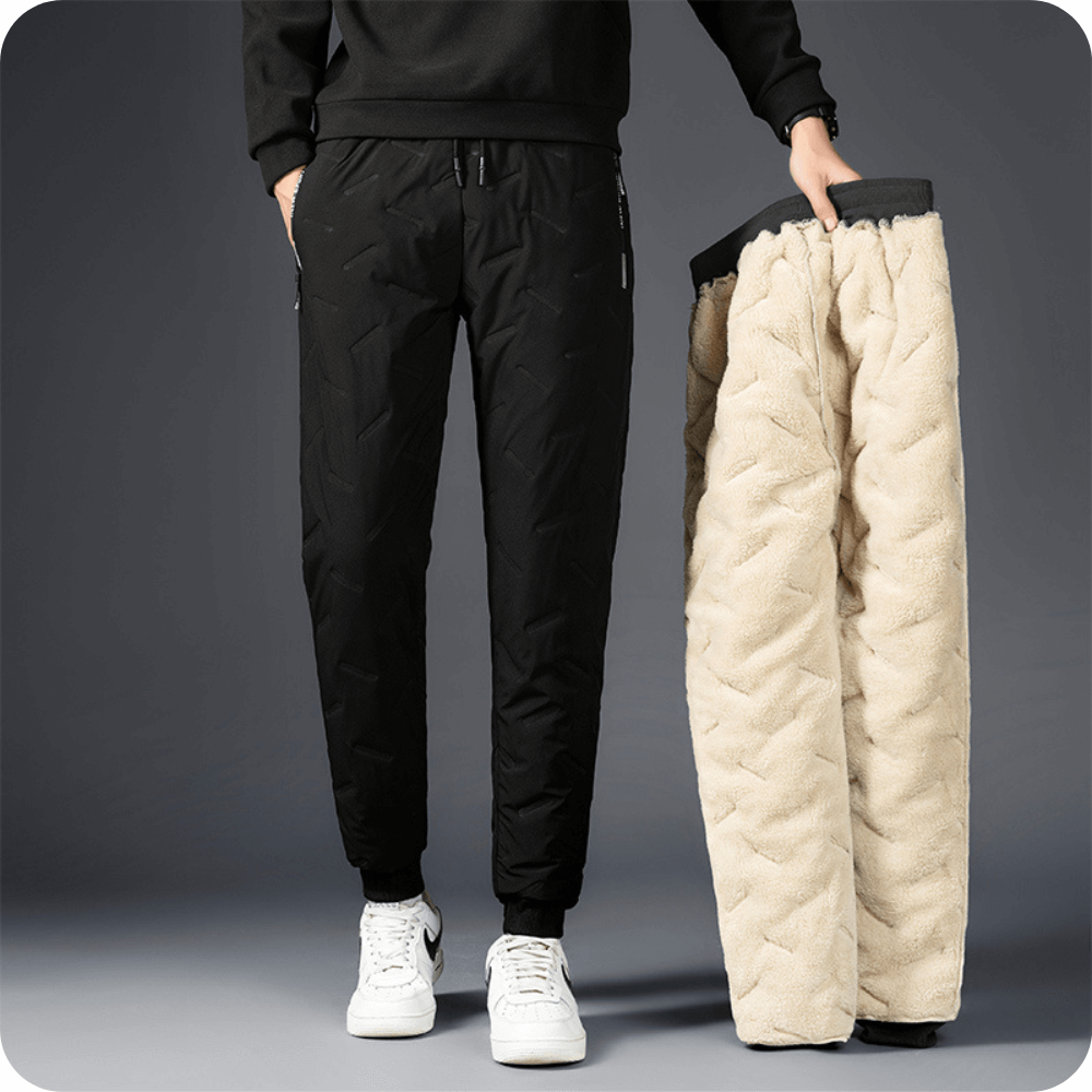 thermal jogging pants
