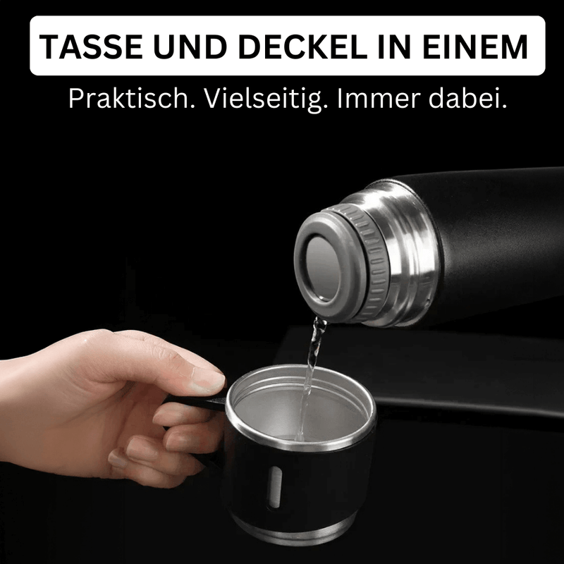 Vakuumisolierte Edelstahl-Thermosflasche