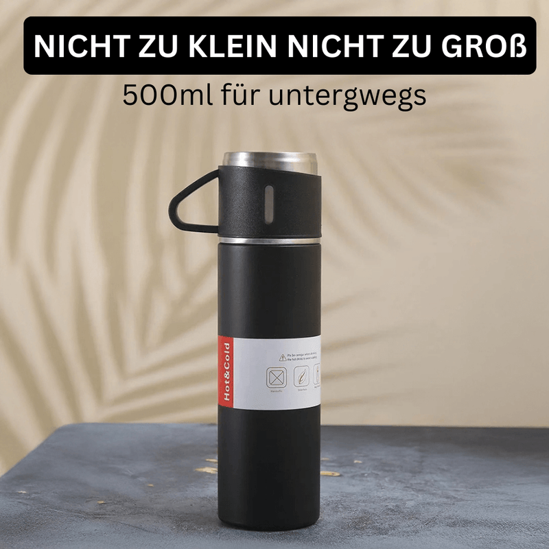 Vakuumisolierte Edelstahl-Thermosflasche