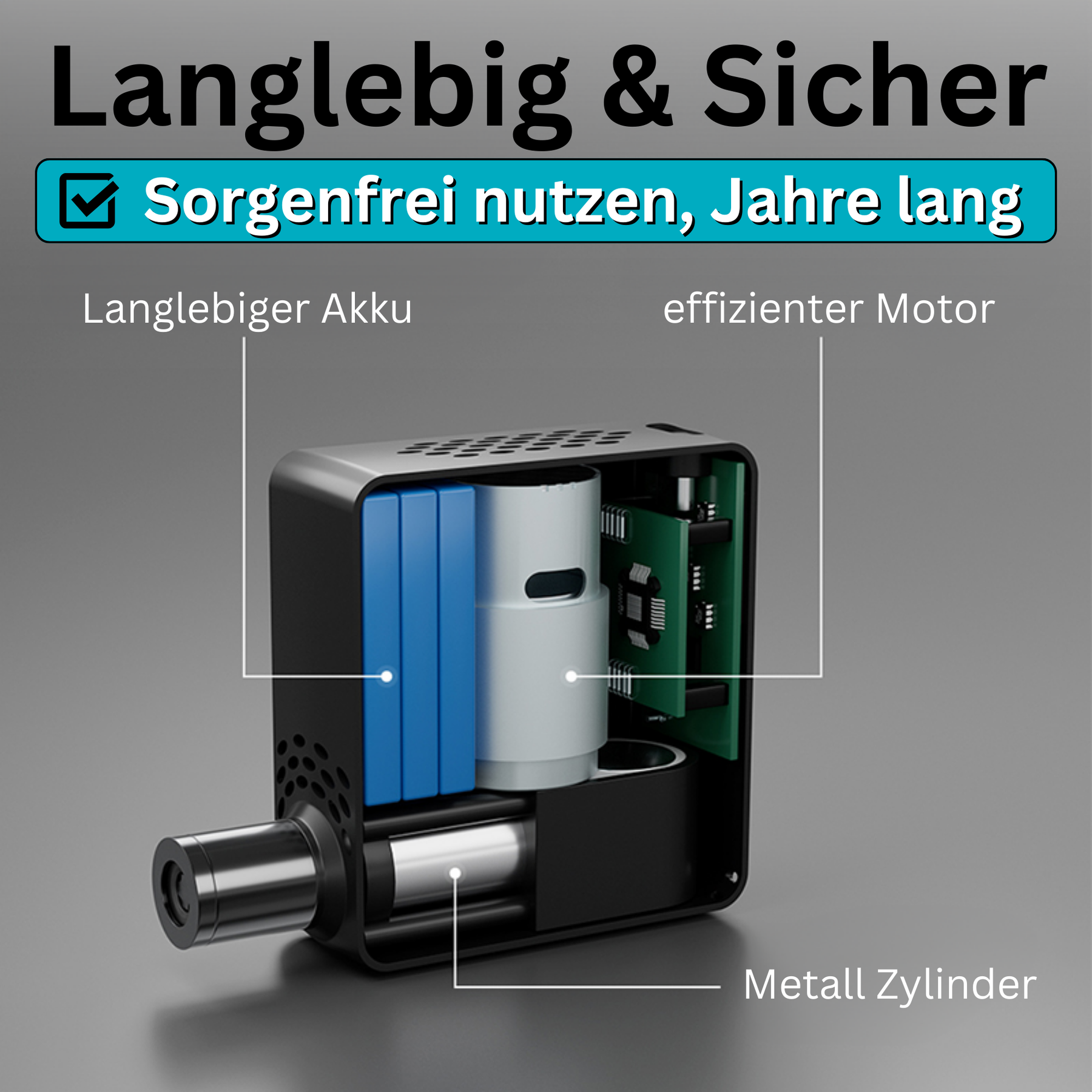 Elektrische Mini Pumpe - mühelos in sekundenschnelle aufpumpen