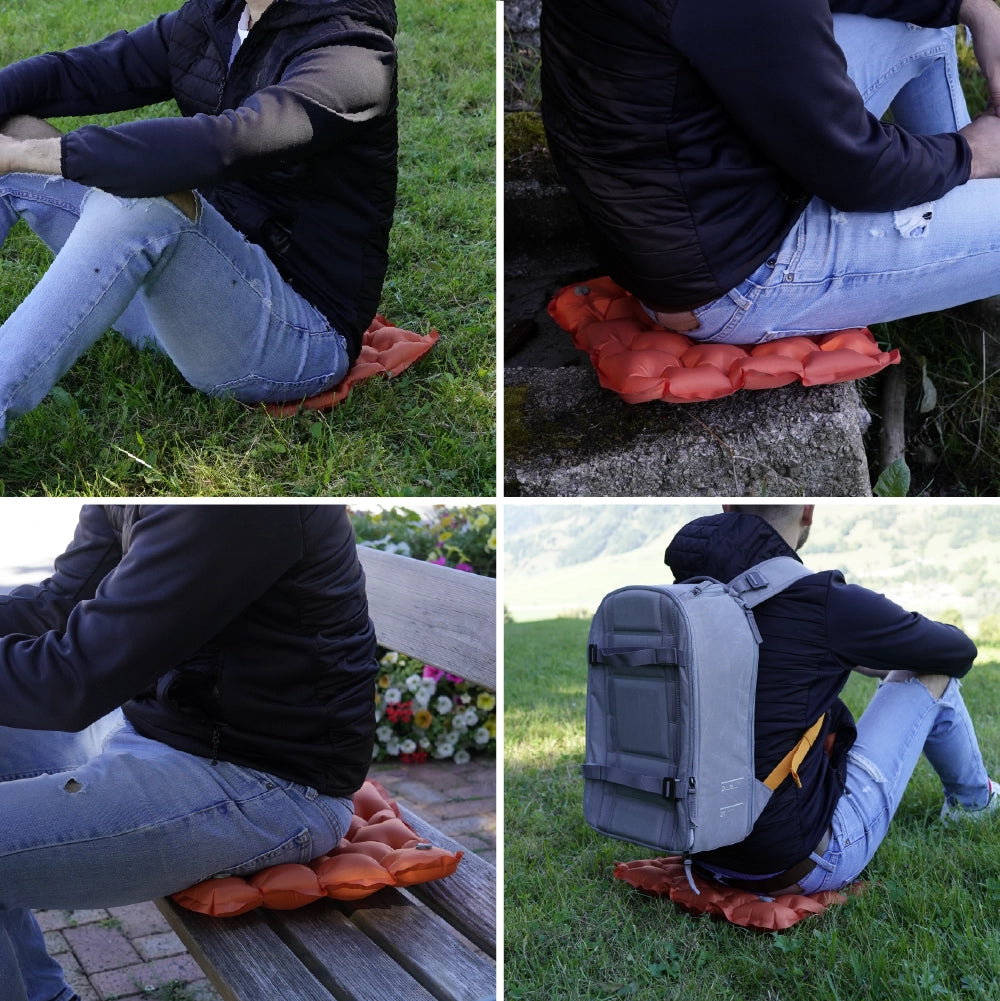 Ultraleichtes & kompaktes Sitzkissen - perfekt für den Herbst
