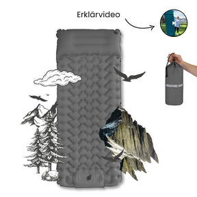 Ultraleichte & kompakte Isomatte - perfekt für unterwegs