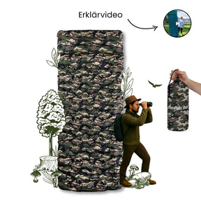 Ultraleichte & kompakte Isomatte - perfekt für unterwegs