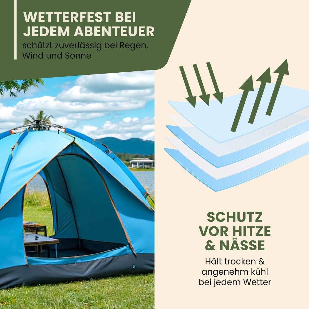 3-second tent | for the perfect outdoor experience