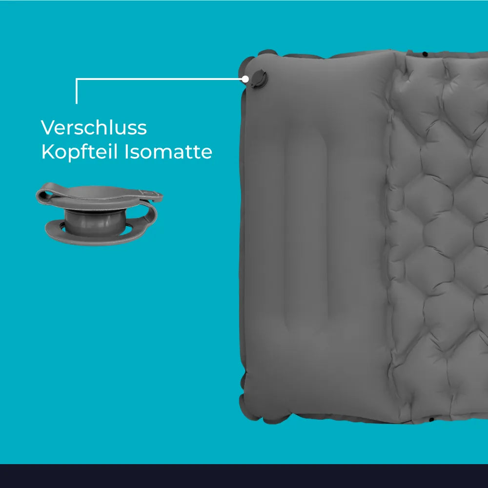 Ersatzverschluss Kopfteil Isomatte