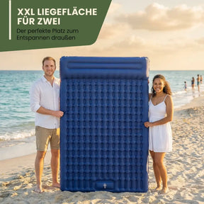 Ultrakompakte Doppel-Isomatte – Komfort für 2 Personen
