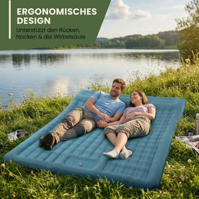 Ultrakompakte Doppel-Isomatte – Komfort für 2 Personen