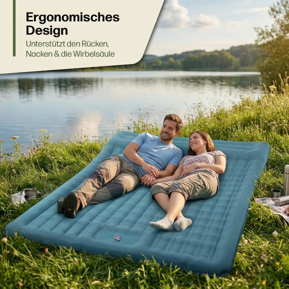 Ultrakompakte Doppel-Isomatte – Komfort für 2 Personen