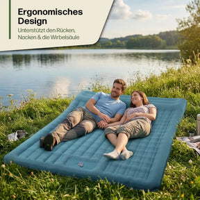 Ultrakompakte Doppel-Isomatte – Komfort für 2 Personen