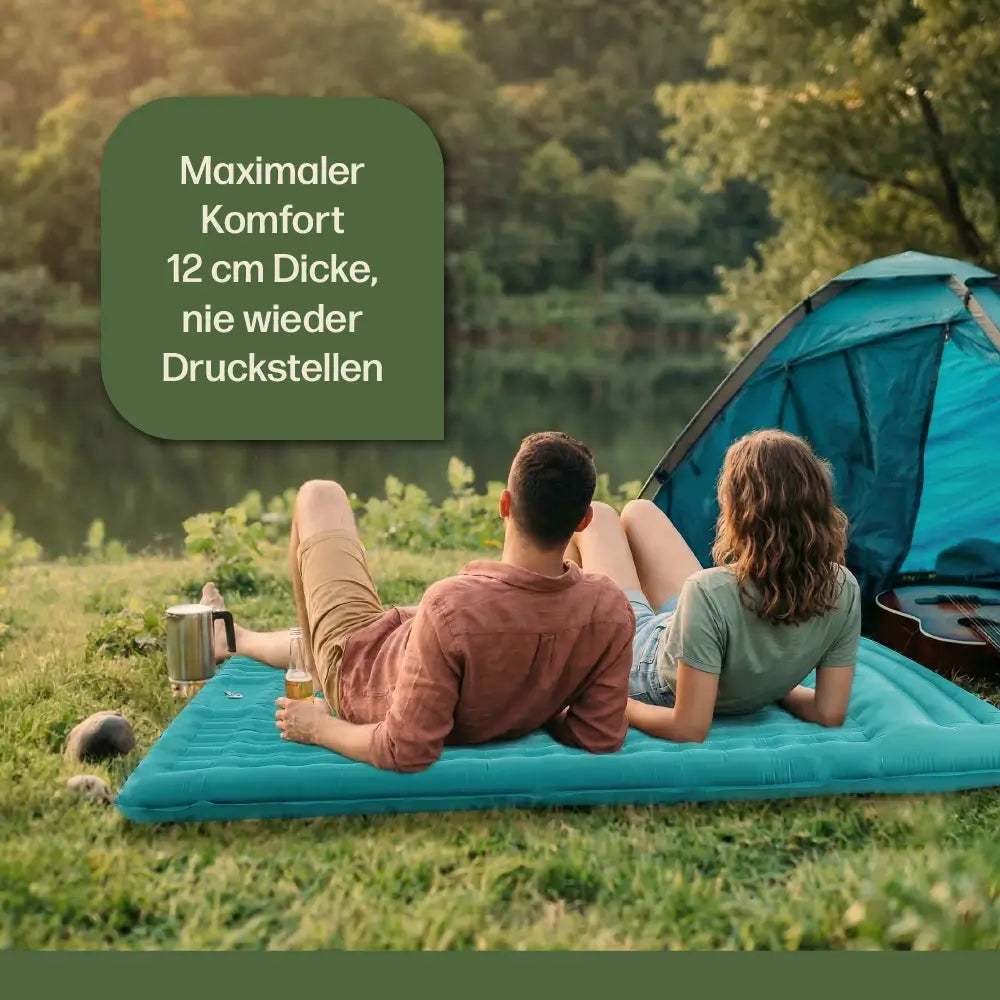Ultrakompakte Doppel-Isomatte – Komfort für 2 Personen