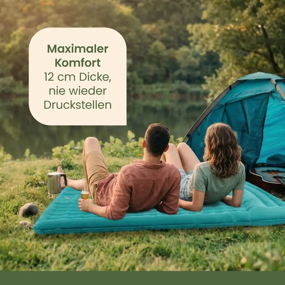 Ultrakompakte Doppel-Isomatte – Komfort für 2 Personen