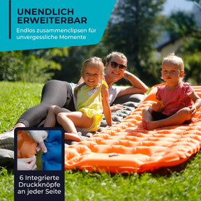 Ultraleichte & kompakte Isomatte - perfekt für unterwegs