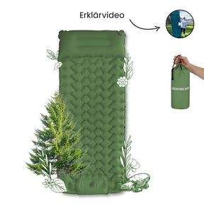 Ultraleichte & kompakte Isomatte - perfekt für unterwegs