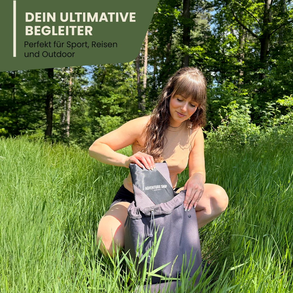 Ultralight microfiber travel towel – quick-drying &amp; compact