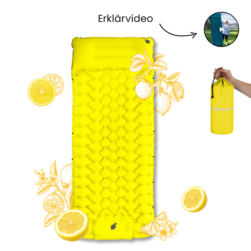 Ultraleichte & kompakte Isomatte - perfekt für unterwegs