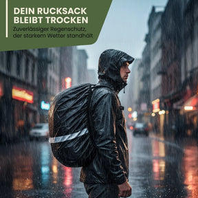 Reflektierender Regenschutz für Rucksack