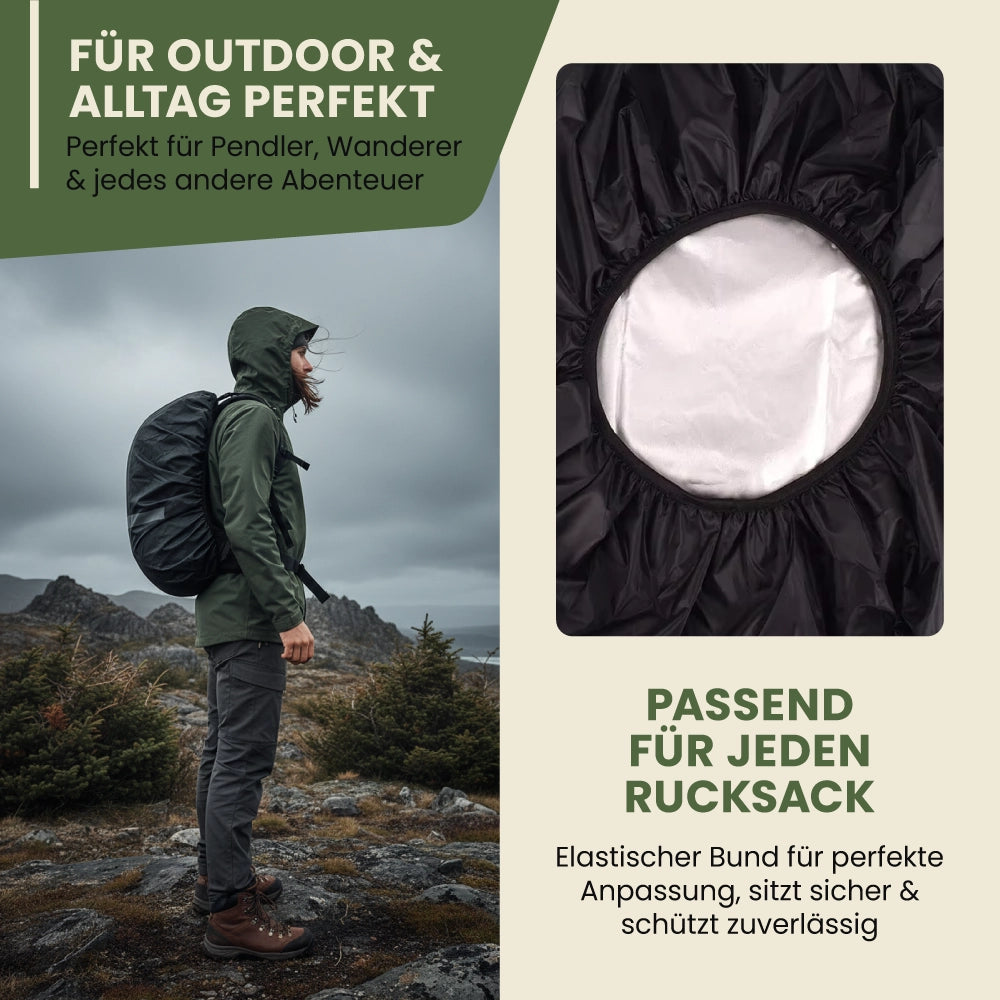Reflektierender Regenschutz für Rucksack