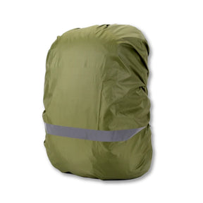 Reflective rain cover for backpack
