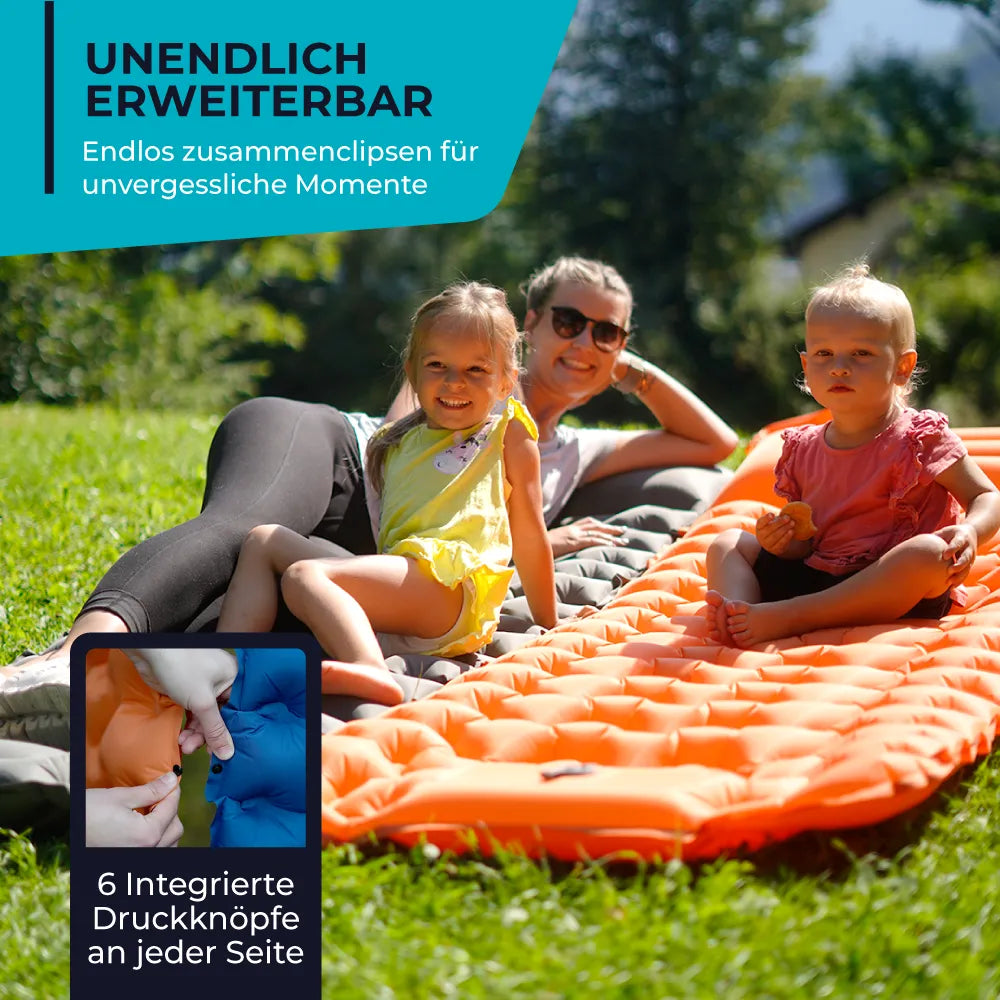 Ultraleichte & kompakte Isomatte - perfekt für unterwegs