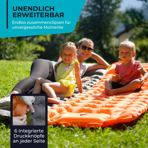 Ultraleichte & kompakte Isomatte - Perfekt für unterwegs
