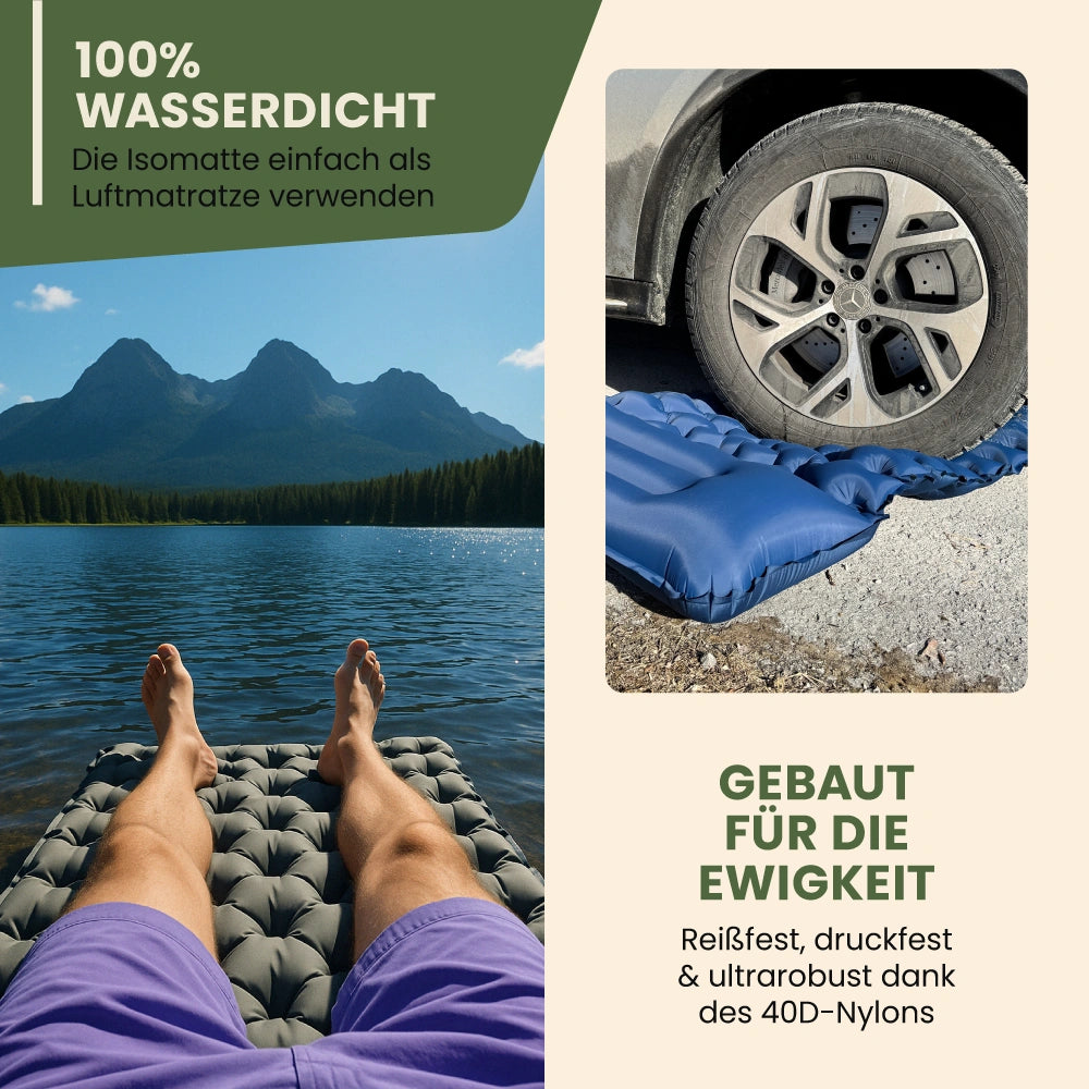 Ultralight & compact sleeping pad - perfect for on the go