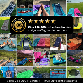 Ultraleichte & kompakte Isomatte - perfekt für unterwegs