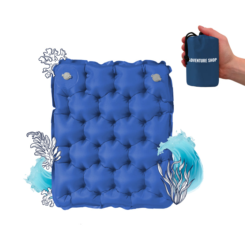 Ultralicht en compact zitkussen – perfect voor onderweg.