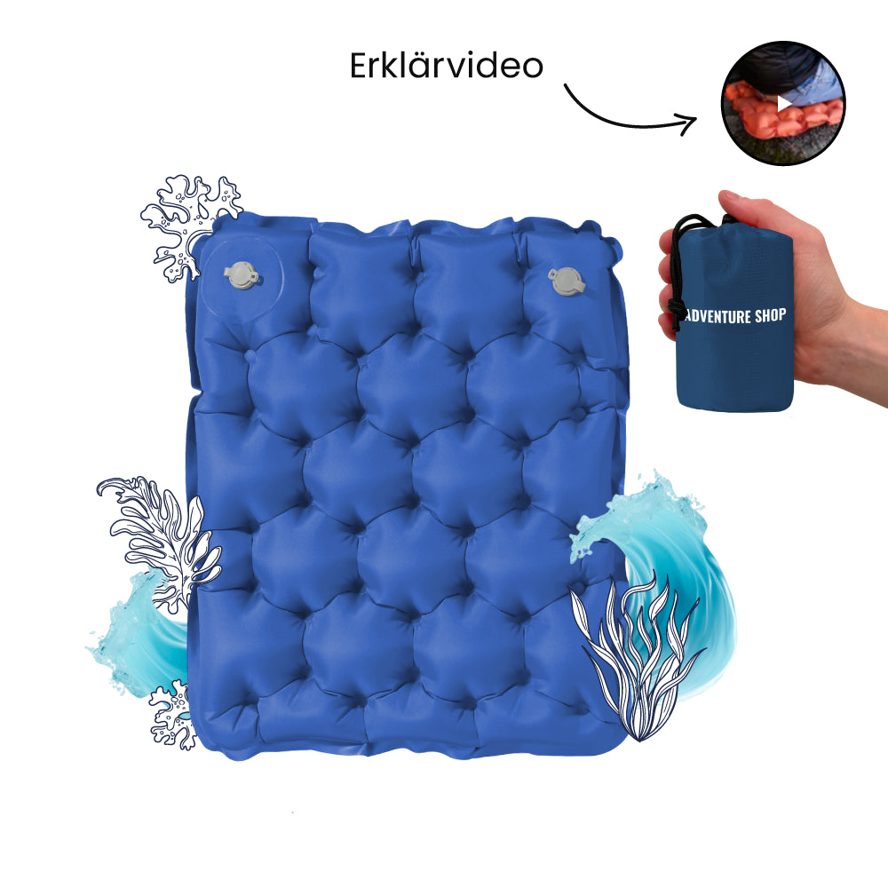 Ultraleichtes & kompaktes Sitzkissen - jederzeit komfortabel sitzen