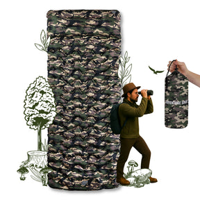 Ultralicht en compact slaapmatje – perfect voor onderweg.