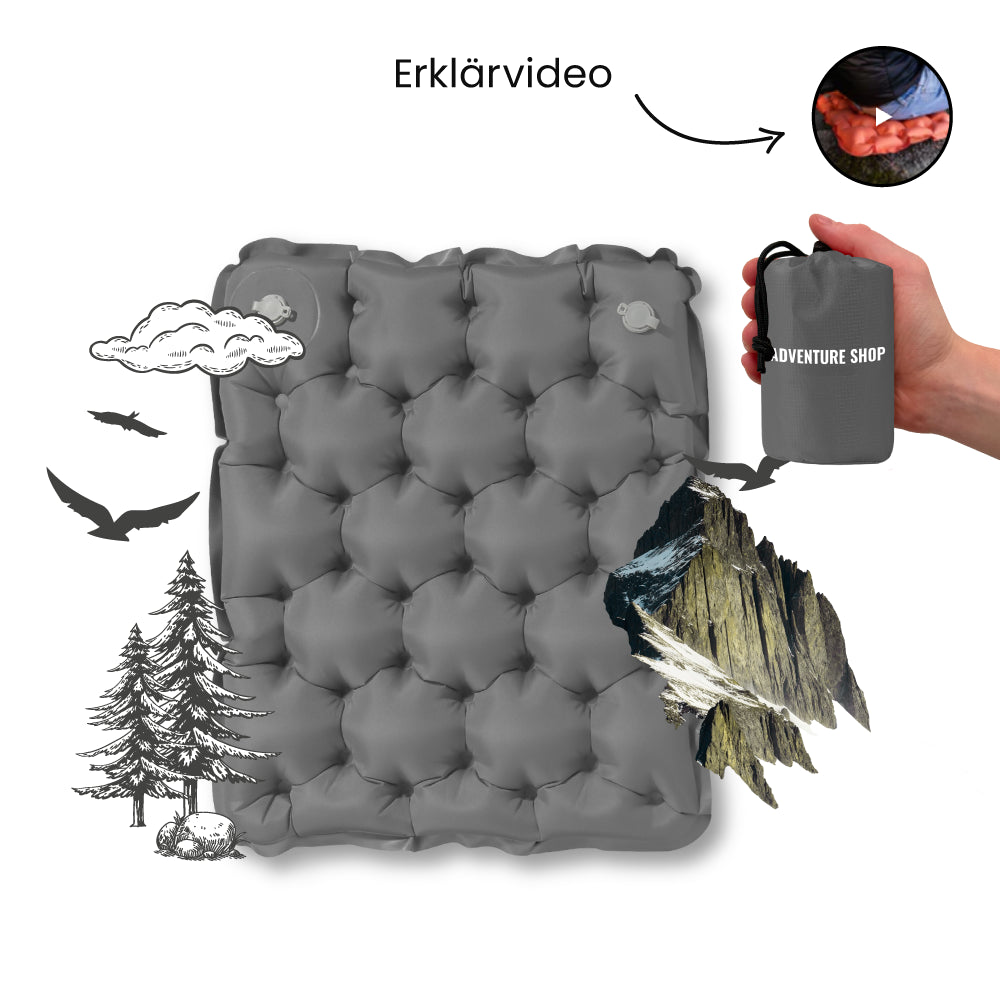Ultraleichtes & kompaktes Sitzkissen - jederzeit komfortabel sitzen
