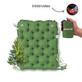 Ultralicht en compact zitkussen – perfect voor onderweg.