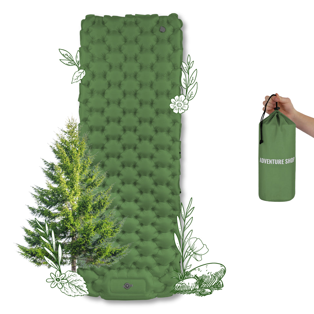 Ultraleichte & kompakte Isomatte ohne Kopfteil - perfekt für unterwegs