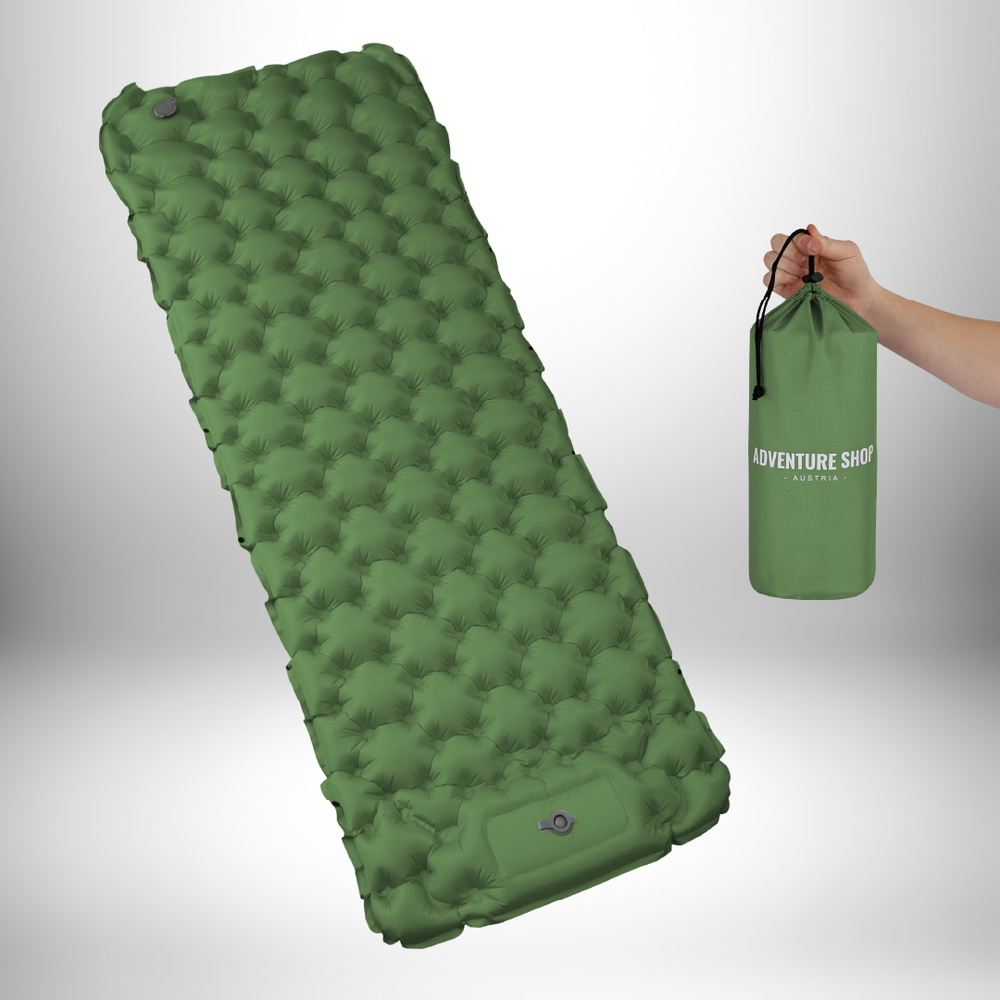 Ultra-leichte Isomatte Nur 550g! Mit Kissen - Perfekt Für Camping & Rucksacktouren