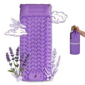 Ultralicht en compact slaapmatje – perfect voor onderweg.