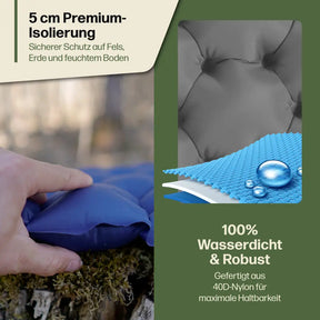 Ultralicht en compact zitkussen – perfect voor onderweg.