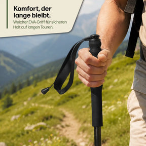Carbon-Wanderstöcke – mehr Halt bei kaum spürbarem Gewicht