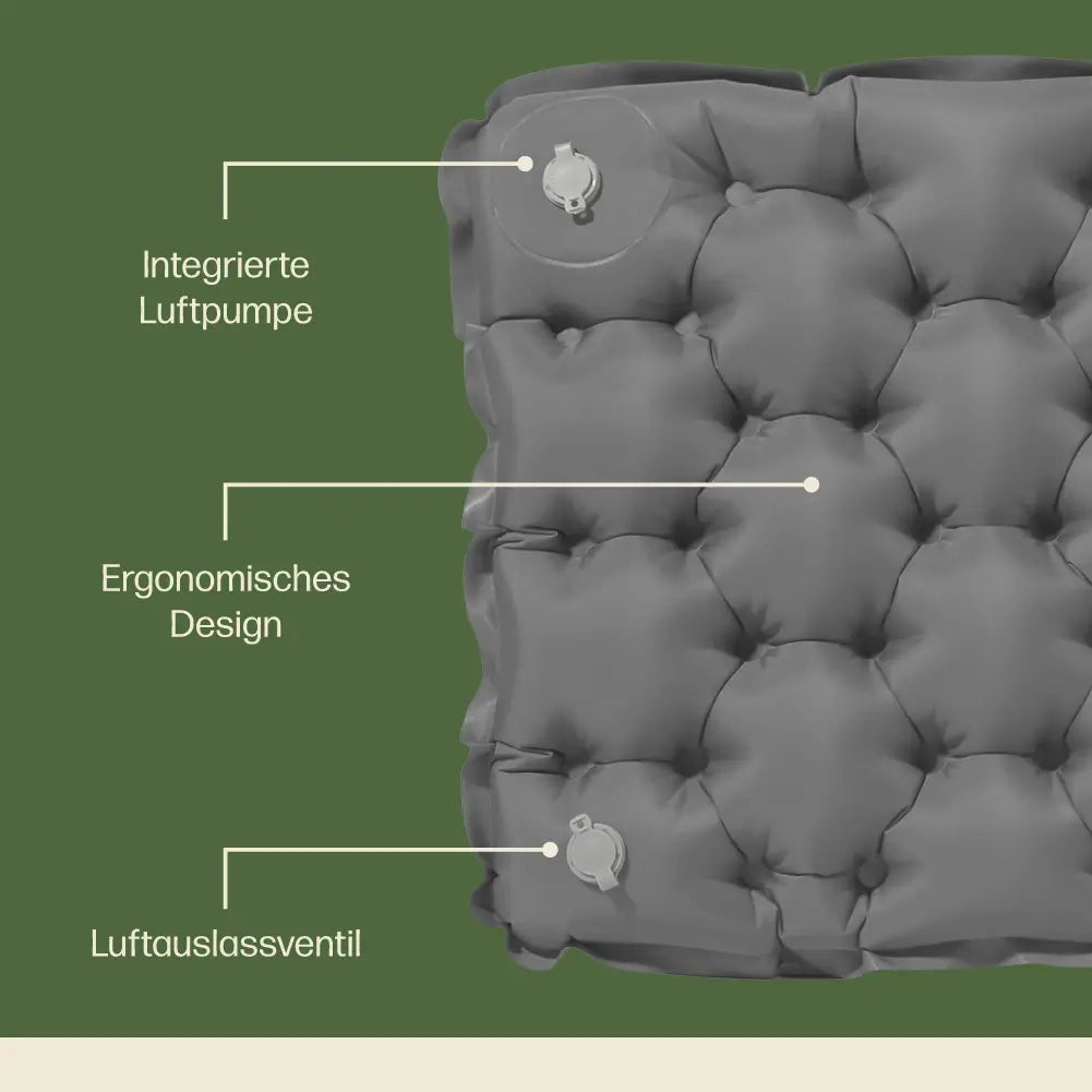 Ultralicht en compact zitkussen – perfect voor onderweg.