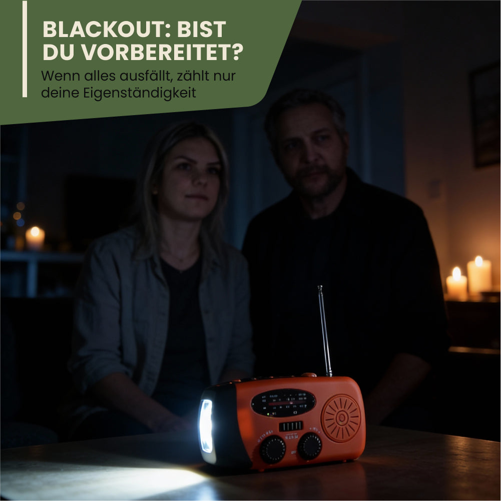 Dynox - ideal für Stromausfälle & Blackouts