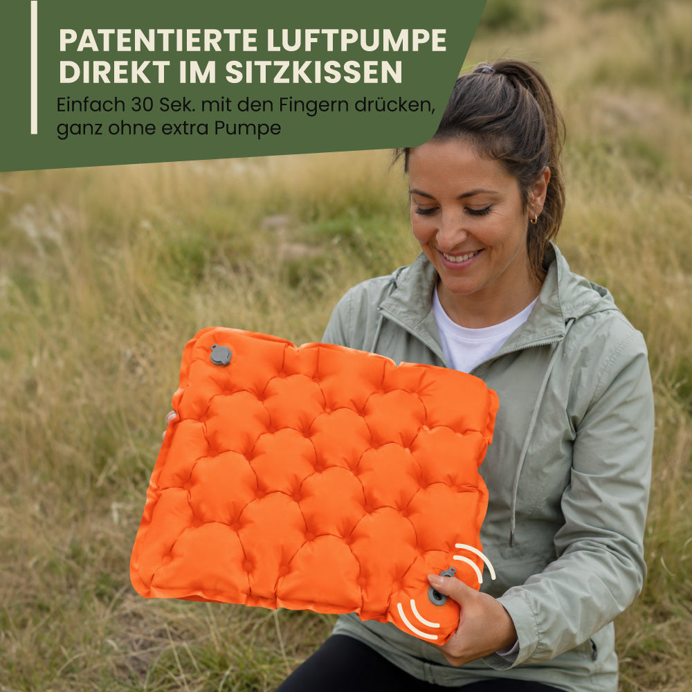 Ultralight & compact seat cushion - perfect for on the go