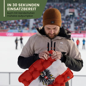 Flaggen Sitzkissen - Winter 2026 limitierte Edition